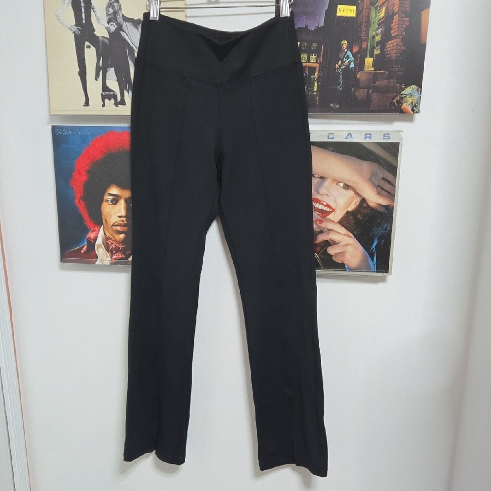 Danskin Black High-Rise Straight-Leg Pants